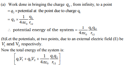  Two point charges q1r